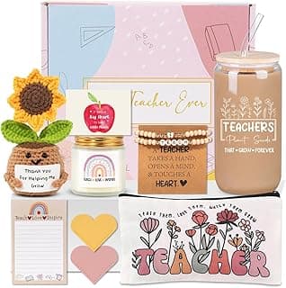 Ithmahco Teacher Appreciation Gifts for Women, Funny Teacher Christmas Gifts Supplies for Best Daycare, Preschool, Kindergarten, Music, Assistant Teachers from Students, End of Year Thank You Gift