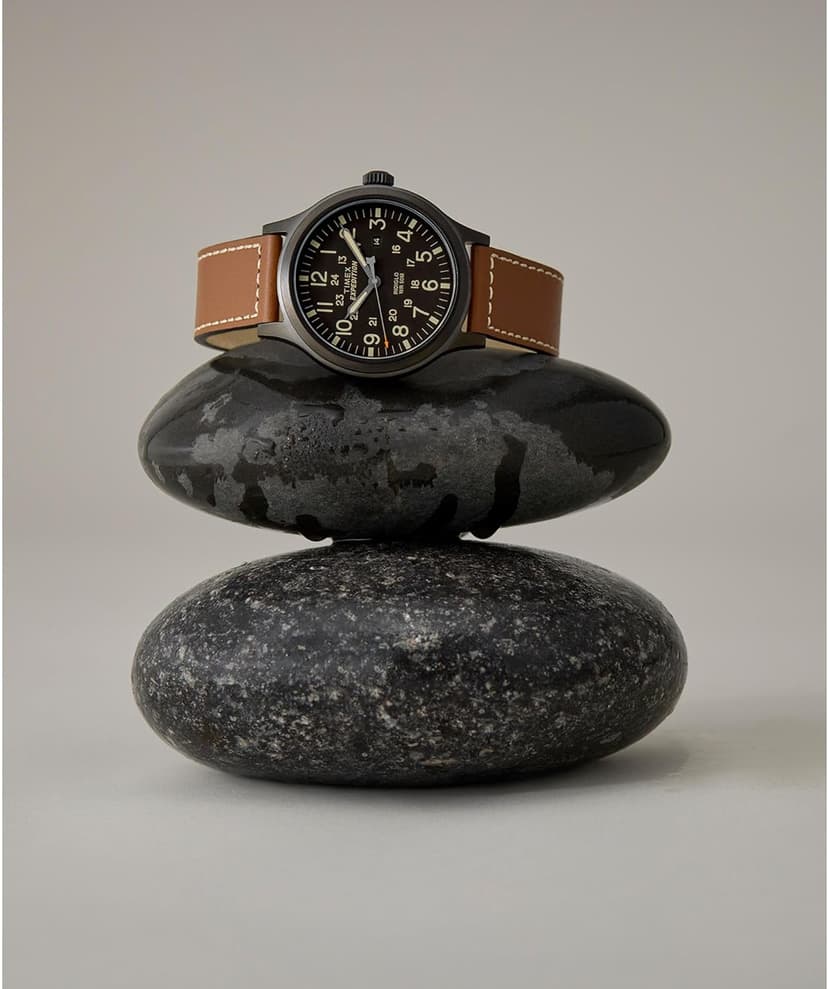 Timex Expedition Scout 40mm Men’s Analog Watch | Luminous Hands | Durable Comfortable Adjustable Strap | 24 Hour Time | Rugged Outdoor Watch | 50M Water Resistance