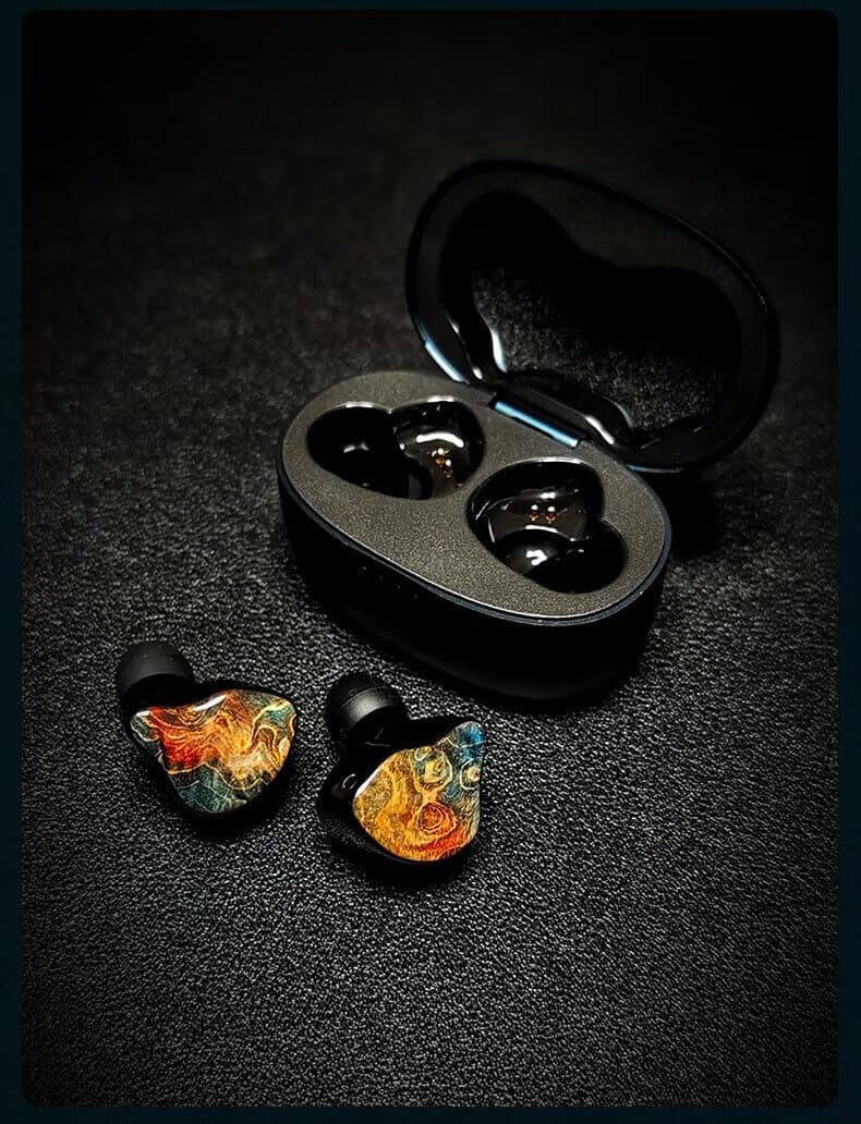 Geekfly GF01 TWS Earbuds Bluetooth Wireless Earphones 10mm Dual-Magnet Driver with HiFi Amplifier for Audiophiles