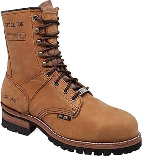 Ad Tec mens Logger Boots