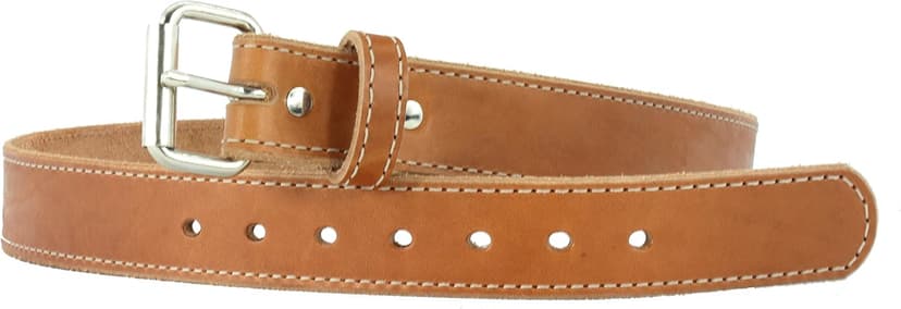 Daltech Force Roughcut® - Concealed Carry CCW Natural Leather Gun Belt 15-17 oz Full Grain Leather Belt