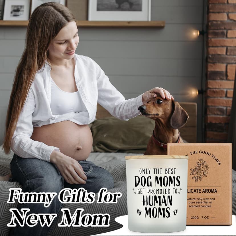 Mother to Be Gift First Time, Birthday, Mothers Day, Christmas, Congrats on New Mama, Pregnant Wife, Friend, Maternity Candle Pregnancy Gifts for Expecting Mom, Newly Pregnant Women, Daughter B0CX8XP3S4