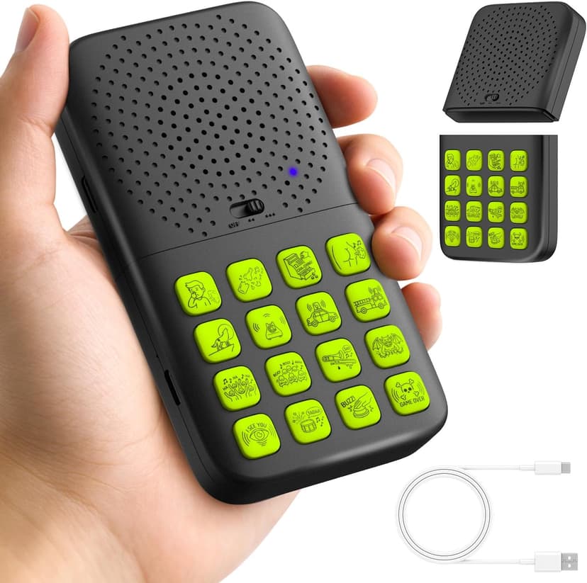 16 Sounds,Volume Adjustment,Prank Gifts Toys for Boys,Remote Fart Machine for 6 7 8 9 10 11 12 13 Year Old Boys Toys Gifts Fikami Rechargeable 2-in-1 Separable Magnetic Sound Effects Machine B0GQ411T31
