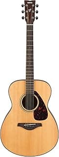 Yamaha FS800J Small Body Solid Top Acoustic Guitar, Natural, Concert