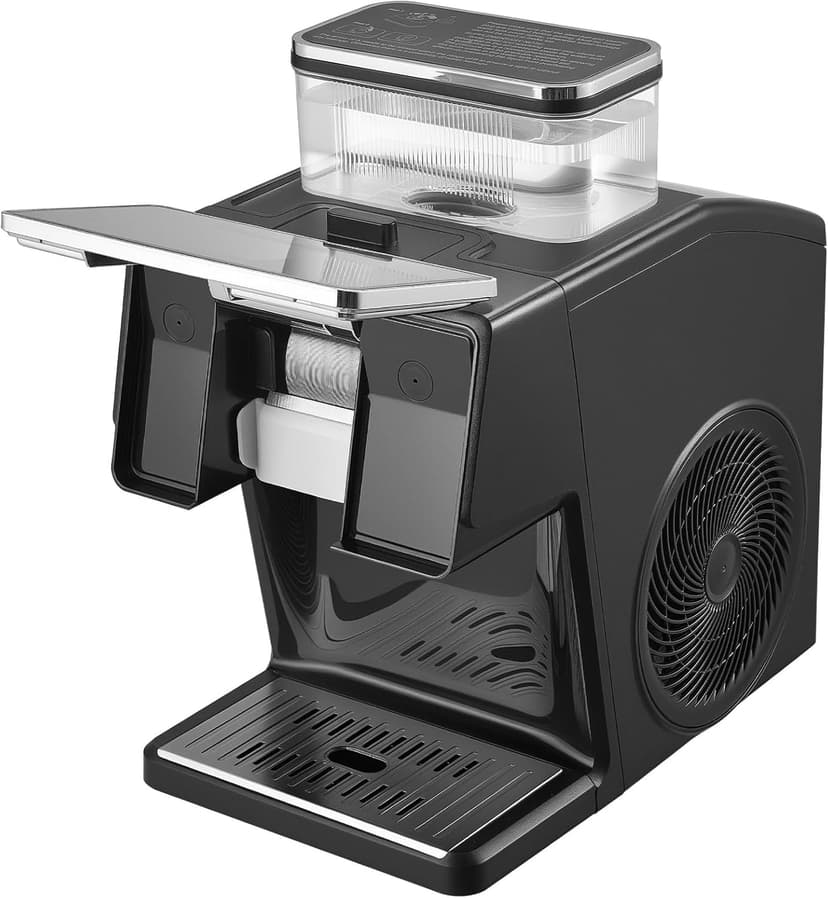 VEVOR Snowflake Ice Machine, 44LBS/24H Snowflake Ice Maker, Ice Shaver Machine with Stainless Steel Blade, Electric Snow Cone Maker with 0.2 Gal Tank, 60S Fast Pre-Cooling, for Home & Small Gatherings