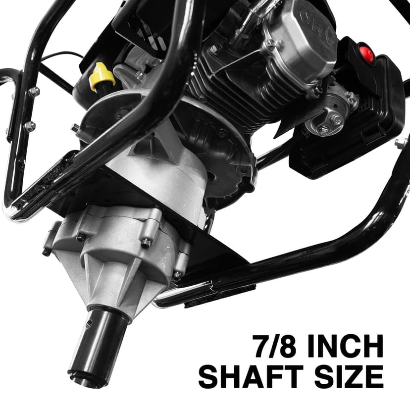 2 Man Earth Auger Powerhead 185cc 4Cycle Post Hole Digger