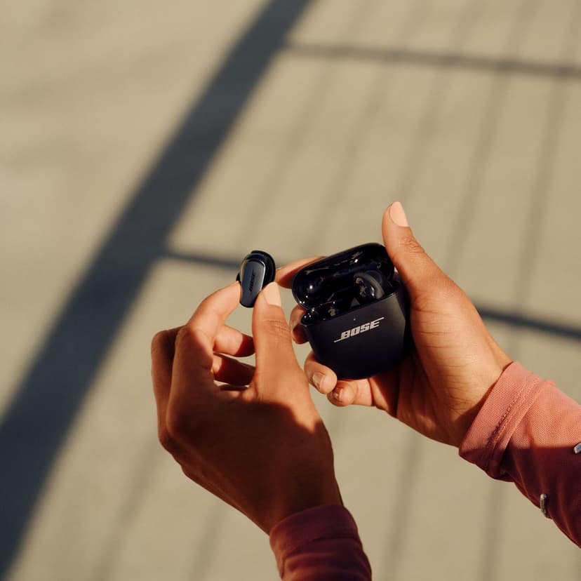 Bose New QuietComfort Ultra Earbuds (2nd Gen) - Wireless Noise Cancelling Earbuds with Mic, Immersive Audio, USB-C Charging, Up to 6 Hours Battery, IPX4 Rating, Black