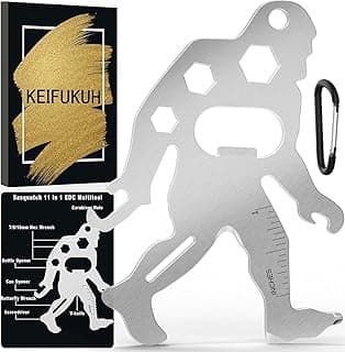 Stocking Stuffers for Mens Gifts EDC Multitool - Fun Christmas Secret Santa Gifts for Adult, Unique Holiday Birthday Anniversary Fathers Valentines Gift Ideas Gadgets, Cool White Elephant Gift for Him