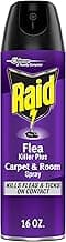 Raid Flea Killer Carpet & Room Spray, Kills hatching eggs for up to 4 months, 16 Oz