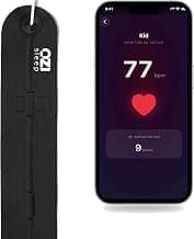 Non-Wearable Contactless Sleep Tracker & Sleep Monitor Device for Adults and Kids | No Subscription, Heart Rate, Breathing & Sleep Stage, Real-Time Monitoring, Smart Alarm