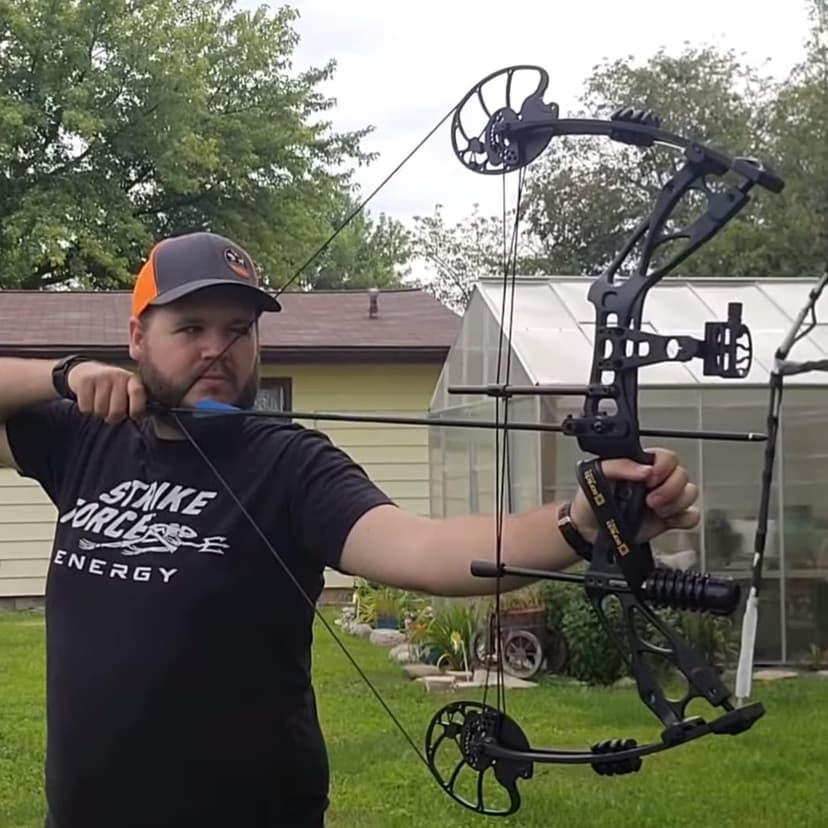 Sanlida Archery Dragon X8 RTH Compound Bow Package for Adults and Teens,18”-31” Draw Length,0-70 Lbs Draw Weight,up to IBO 310 fps,No Bow Press Needed,Limited Life-time Warranty,RH Only