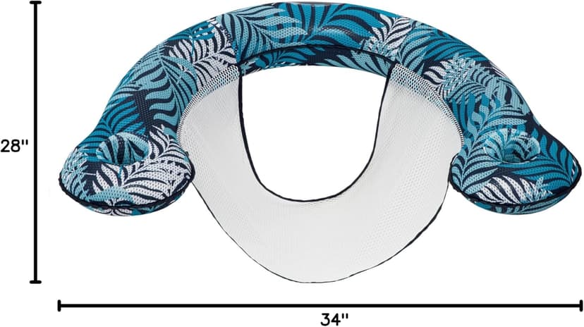 Aqua Inflatable Pool Noodles – Pool Noodle Chairs – Mutiple Colors/Styles – for Adults and Kids Floating