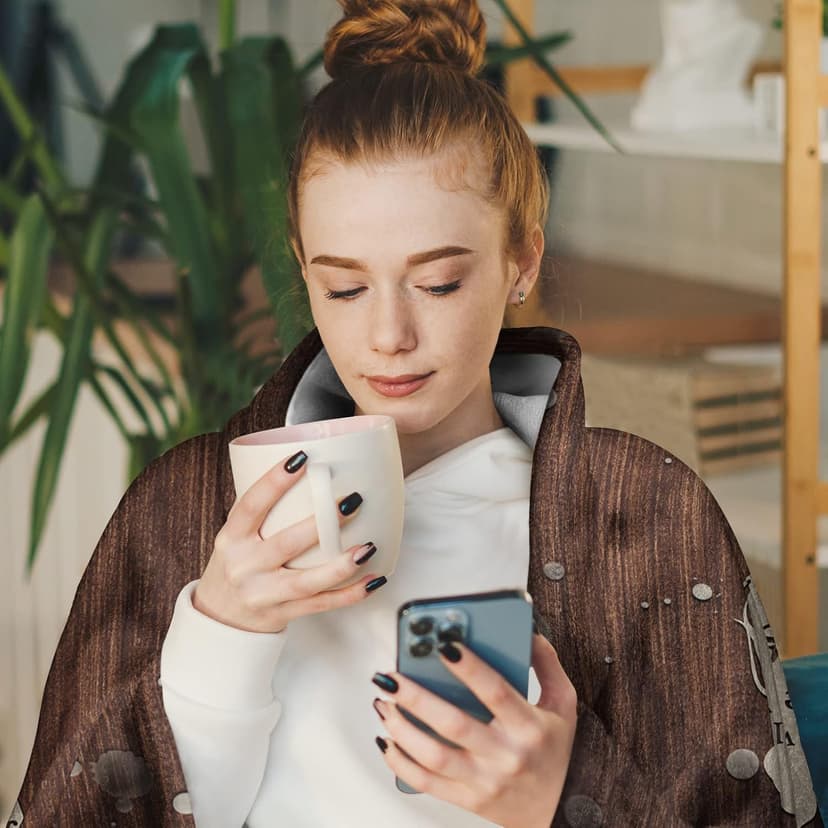 Gifts for Mom from Daughter, Mothers Day Birthday Gifts for Mom, Great Mother Gifts, Blanket Presents for Mother's Day, Christmas, Soft Cozy Flannel Custom Throw Blanket 60x50 Inches