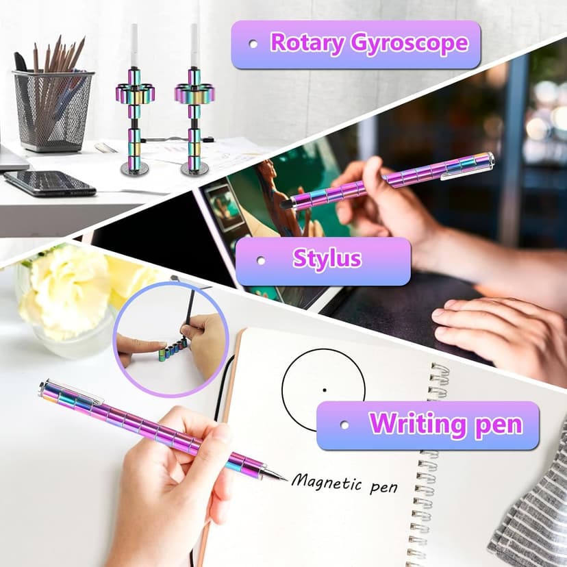 Fidget Pen Gifts For Teenage Girls - Magnetic Pen Cool Gadgets Teen Boys Gift Ideas - Magnet Pens Cool Things For Adults Kids Teen - Best Gift For 10 11 12 13 14 15 Year Old Boy - Novelty Toy For 8-12