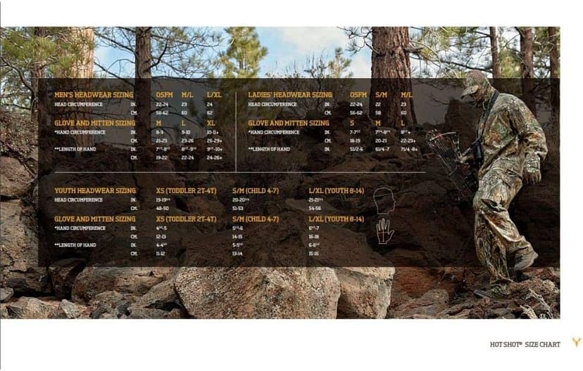 HOT SHOT Men’s Camo Huntsman Pop-Top Mittens – Outdoor Hunting Camouflage
