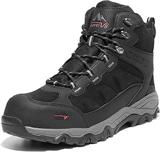 NORTIV 8 Waterproof Steel Toe Boots for Men Slip Resistant Safety Industrial Boots Paladin-Steel