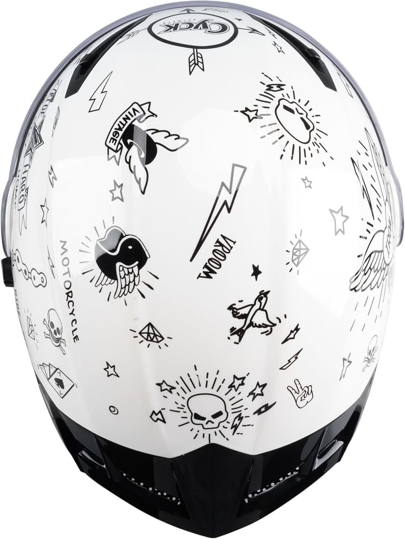 Helmets Full Face for Men Women Adult Smoked Sunshield