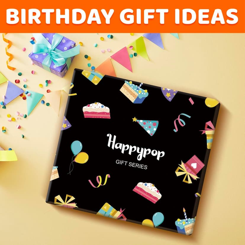 HAPPYPOP Birthday Gifts for Men - Socks for 60 Year Old Dad Grandfather with Greeting Card