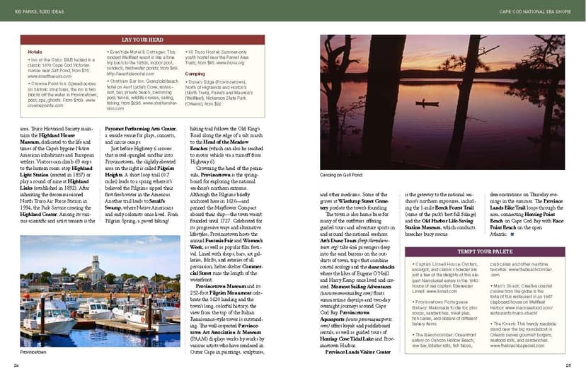 100 Parks, 5,000 Ideas: Where to Go, When to Go, What to See, What to Do 1426220103