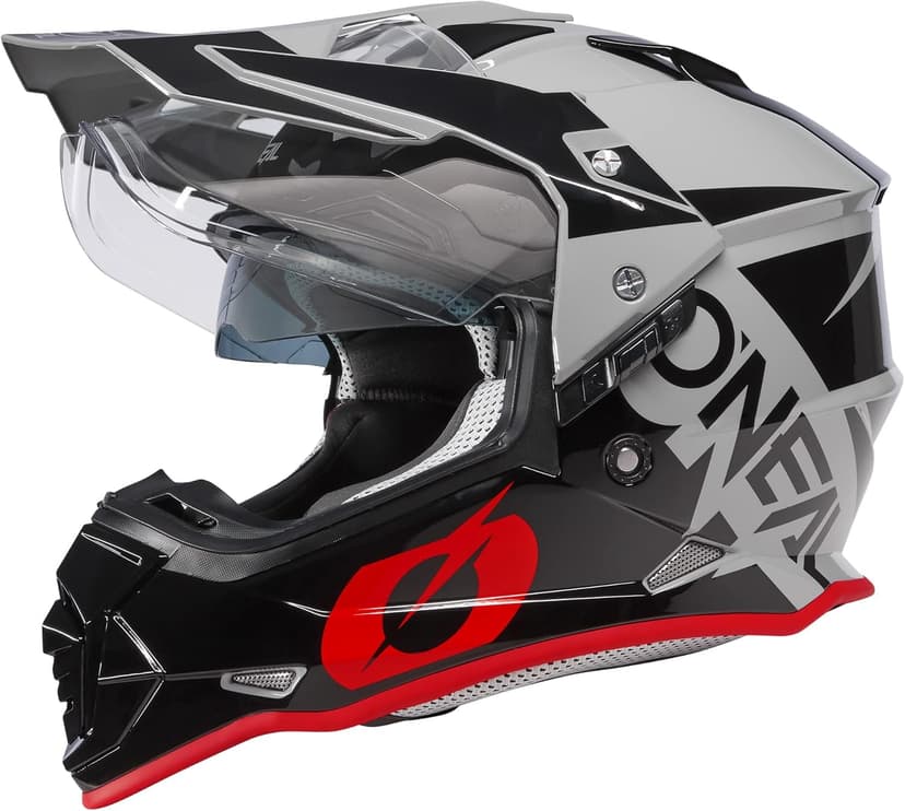 O'Neal Sierra Helmet, Gray/Black/Red LG
