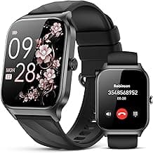 Smart Watch for Women Men,(Answer/Make Call) 1.83'' HD Fitness Activity Tracker Smartwatch for Android iPhone iOS Compatible,IP68 Waterproof Step Counter Watch with Sleep Monitor/120+ Sports Modes