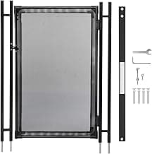 VINGLI Pool Fence Gate,4Ft x 2.5Ft Swimming Pool Fence in Ground Pool Safety Fencing (4FT × 2.5FT)