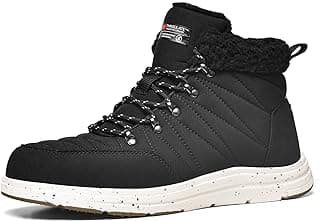 Bruno Marc Men's Winter Boots Outdoor Cold-Weather Warm Lightweight Walking Boots