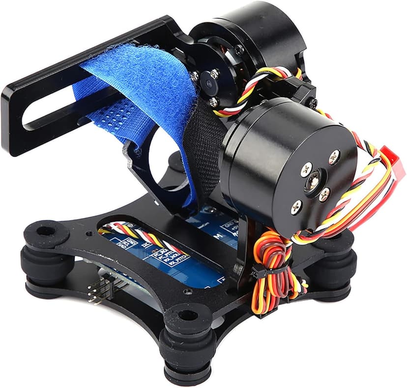 Camera Stabilizer, High Technology Drone Camera Gimbal Metal Brushless Gimbal Board BGC 2.2 for 3/3+ / 4 Camera RC Drone Quadcopter Part (Black) Gimbal Drone
