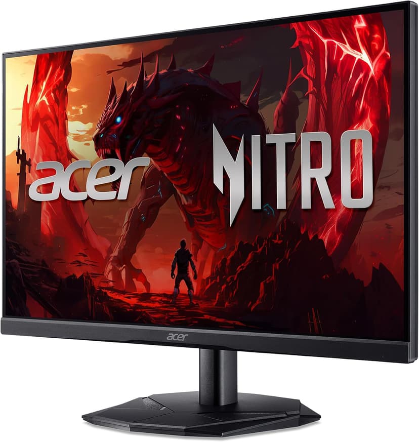 Acer Nitro 24.5” Gaming Monitor | Full HD 1920 x 1080 | IPS | ZeroFrame | AMD FreeSync Premium | 200Hz Refresh Rate | Up to 0.5ms | sRGB 99% | 1 x Display Port 1.2 and 2 x HDMI 2.0 | KG251Q X3biip