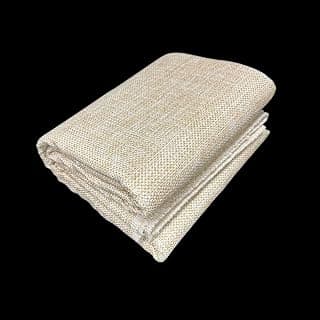Upholstery Fabric for Chair Sofa Couch Repair, Faux Linen Needlework Fabric 2 Yards x 57 Inch