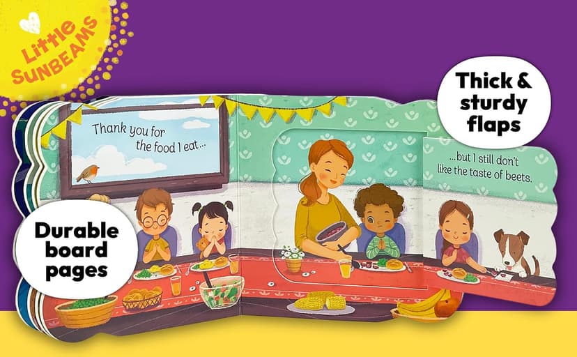 Good Night, God - Lift-a-Flap Board Book Gift for Easter Basket Stuffer, Christmas, Baptism, Birthdays Ages 1-5 (Little Sunbeams) 1680523759