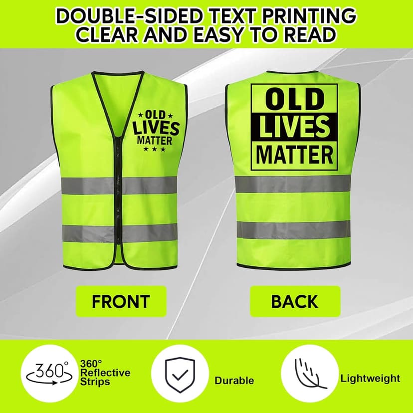 Funny Birthday Gifts for Men 60th Birthday Decorations Old Lives Still Matter Gifts for Men Funny Gifts for Older Man 40/50/60/70th Gifts for Dads Birthday Old Mens Birthday Gifts Ideas Green