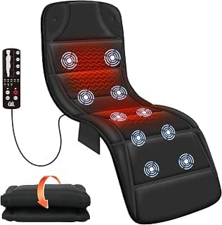 CILI Full Body Massage Mat with Heat, Vibration Back Massage Pad, Full Body Massager for Bed Chair Sofa, Massage Mattress Pad, Father‘s Day Gift for Dad