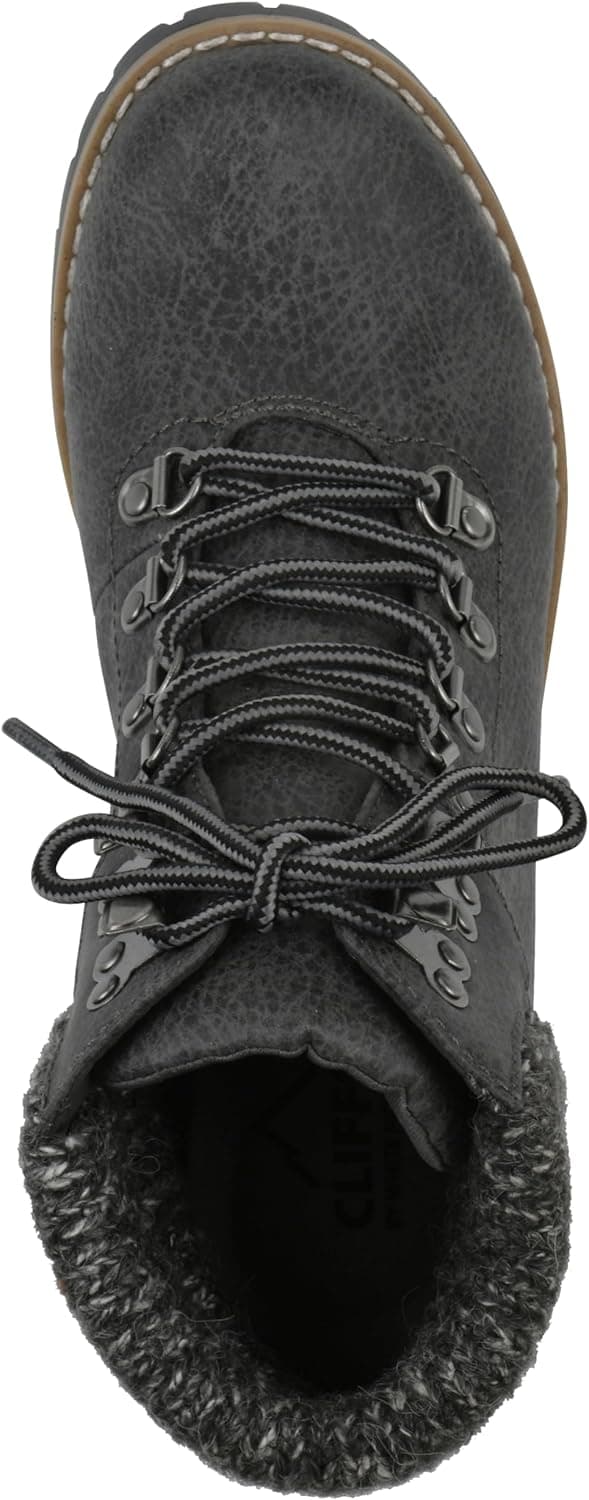 CLIFFS BY WHITE MOUNTAIN Shoes Pathfield Women's Lace-up Hiker Style Bootie