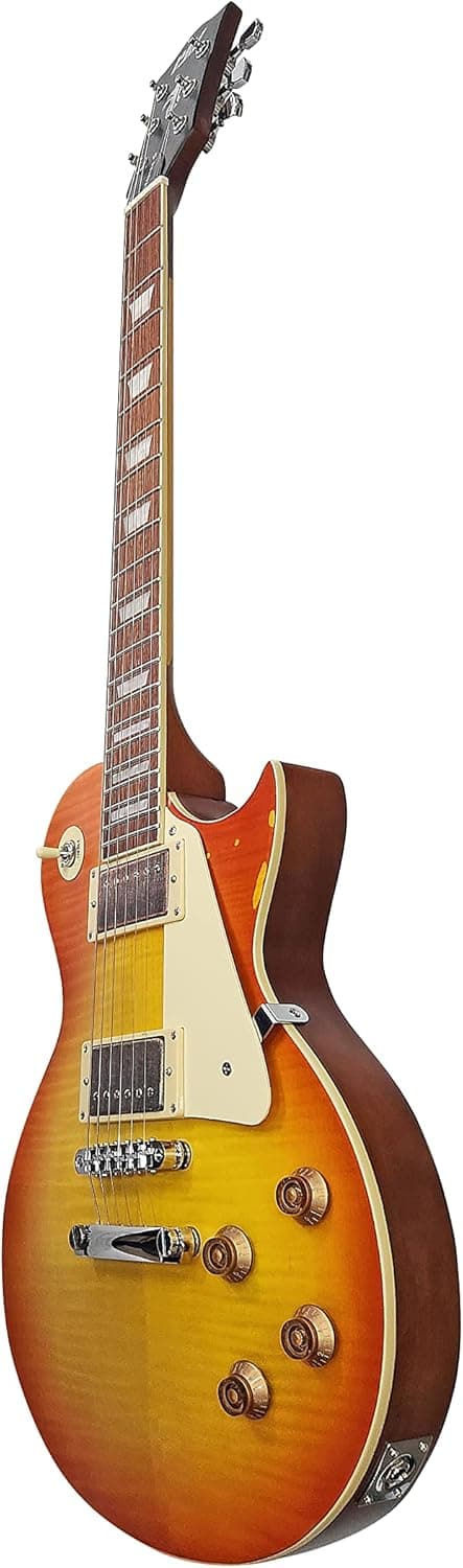 IYV ILS-300D Electric Guitar, Cherry Sunburst