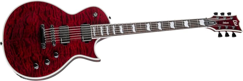 ESP LTD EC-1000QM Electric Guitar - See Thru Black Cherry