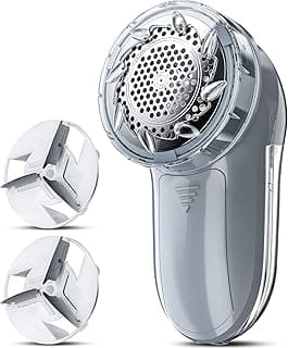 Bymore Fabric Shaver Lint Shaver for Clothes, Dual Power Lint Remover with Battery or Corded Use, Portable Sweater Shaver for Clothing, Furniture & Travel
