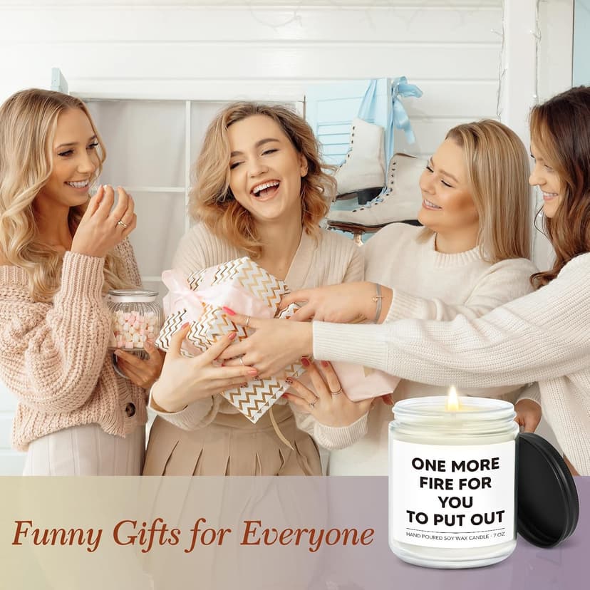 Bosses Day Gifts for Woman, Funny Boss Gifts for Women, Coworker Gift for Women, Farewell Gift for Coworkers, Coworkers Birthday Present, Funny Present for Manager, Lavender & Woods Scented Candle 7oz B0GR5BJXM1