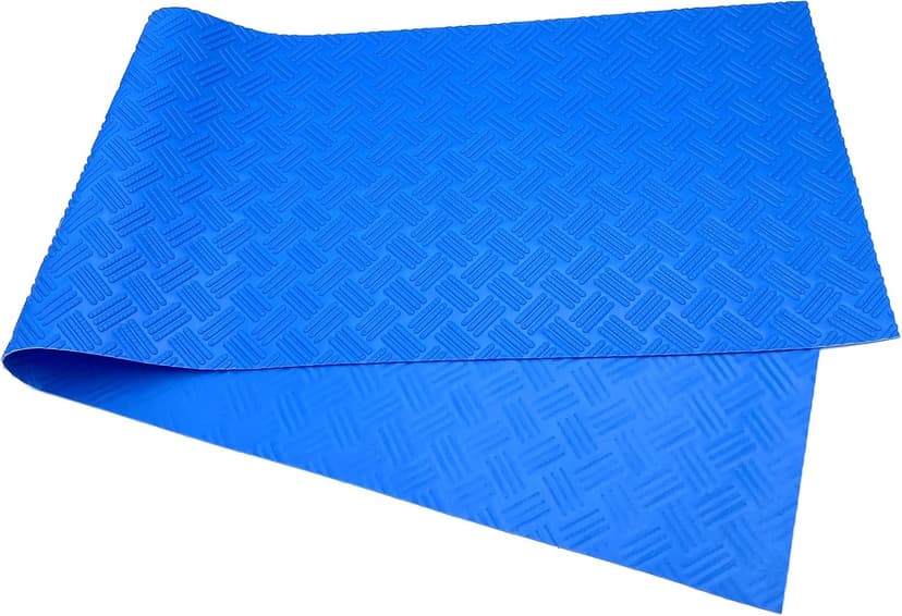 SKARUMMER Swimming Pool Ladder Mat - Protective Pool Ladder Pad Step Mat with Non-Slip Texture, Blue Medium Pool Step Mat, 36 inch X 9 inch