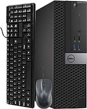 Dell Optiplex 7040 Business SFF Computer Small Tower PC (Intel Core i5-6500, 16GB Ram, 256GB SSD, DVD-ROM, WiFi) Windows 11 Pro (Renewed)