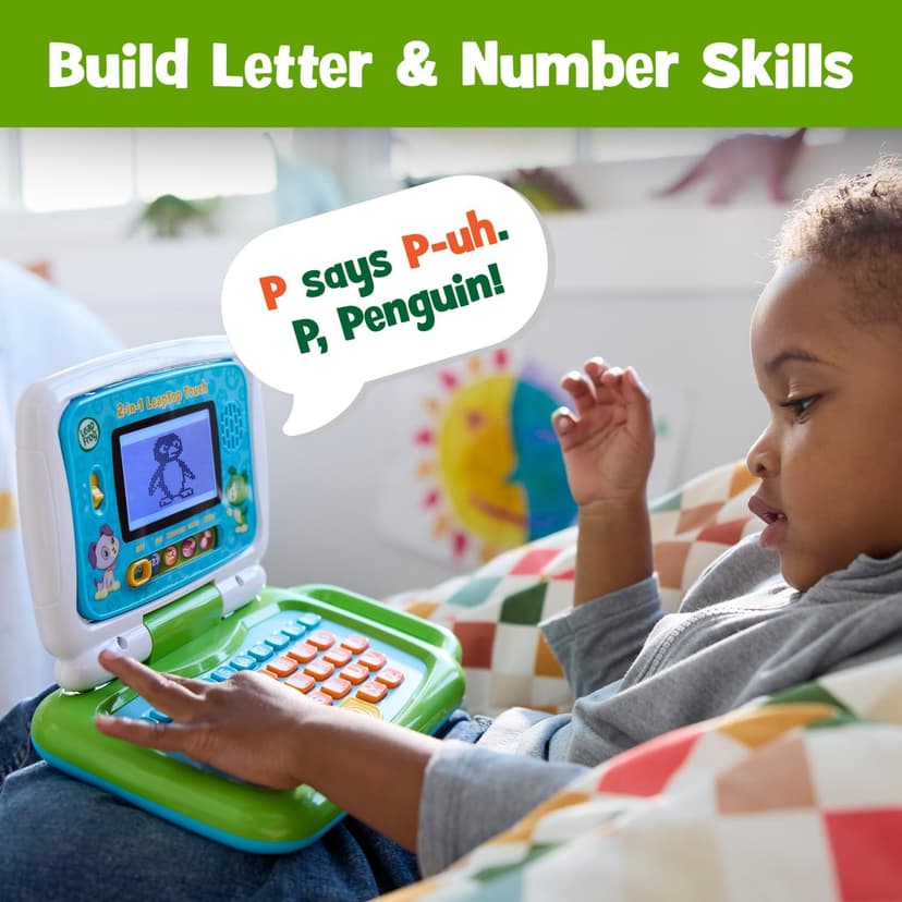 LeapFrog 2-in-1 LeapTop Touch B06XNQDR8J