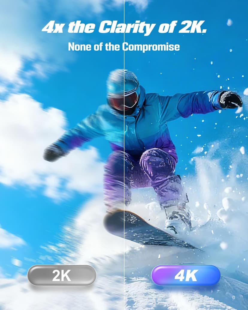 Upgraded 4K Action Camera, Mini Body Camera with Audio and Video Recording, Magnetic Hands Free POV Camera with 360°Rotatable Clip, Waterproof Case Chest Camerafor Pet Walking, Bike, Travel, Vlog