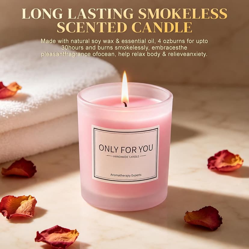 Get Well Soon Gifts Baskets Relaxation Rose Flower Christmas Gifts for Women Mom Sister Wife Best Friend Birthday Gifts for Women Self Care Package Spa Basket for Gift B0DJ5H44M8