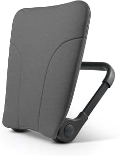 READY ROCKER Ultra| Adjustable Ergonomic Portable Rocker | Back Pain Relief & Relaxation | Back & Lumbar Support for Chair | Lightweight & Portable | 4.0 Model (Dove)