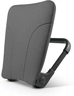 READY ROCKER Ultra| Adjustable Ergonomic Portable Rocker | Back Pain Relief & Relaxation | Back & Lumbar Support for Chair | Lightweight & Portable | 4.0 Model (Dove)