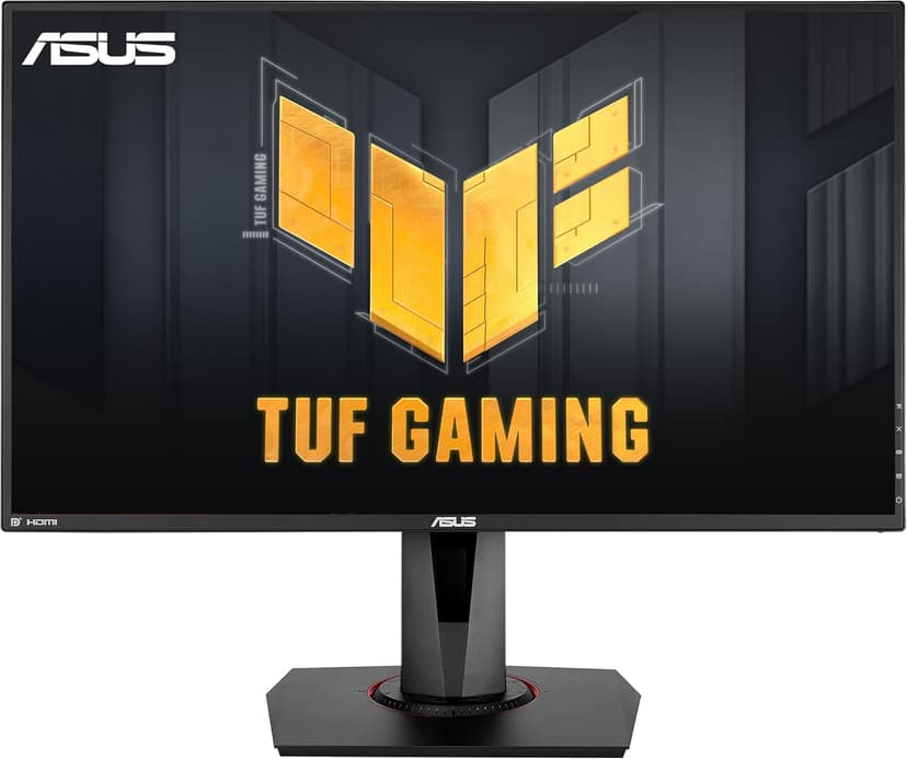 ASUS TUF Gaming 27” 1080P Monitor (VG279QR) - Full HD, IPS, 165Hz, 1ms, Extreme Low Motion Blur, G-SYNC Compatible, Shadow Boost, VESA Mountable, DisplayPort, HDMI, Height Adjustable