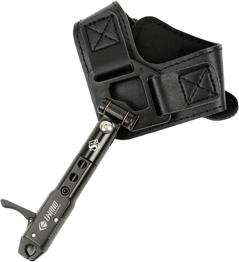 LWANO Archery Compound Bow Release Aids Trigger 360° Adjustable Wristband Release Aids for Adults Youth Kids Hunting Shooting Accessories