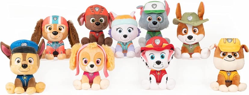 GUND Official PAW Patrol Chase in Signature Police Officer Uniform Plush Toy, Stuffed Animal for Ages 1 and Up, 6" (Styles May Vary)