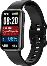 Enfit Fitness Trackers,Smart Watch with 1.47" Color Screen,100+Sport Modes Fitness Watch with Heart Rate Sleep Monitor, Pedometer Step Counter Watch, 3TAM Waterproof Activity Trackers for Women Men,BK