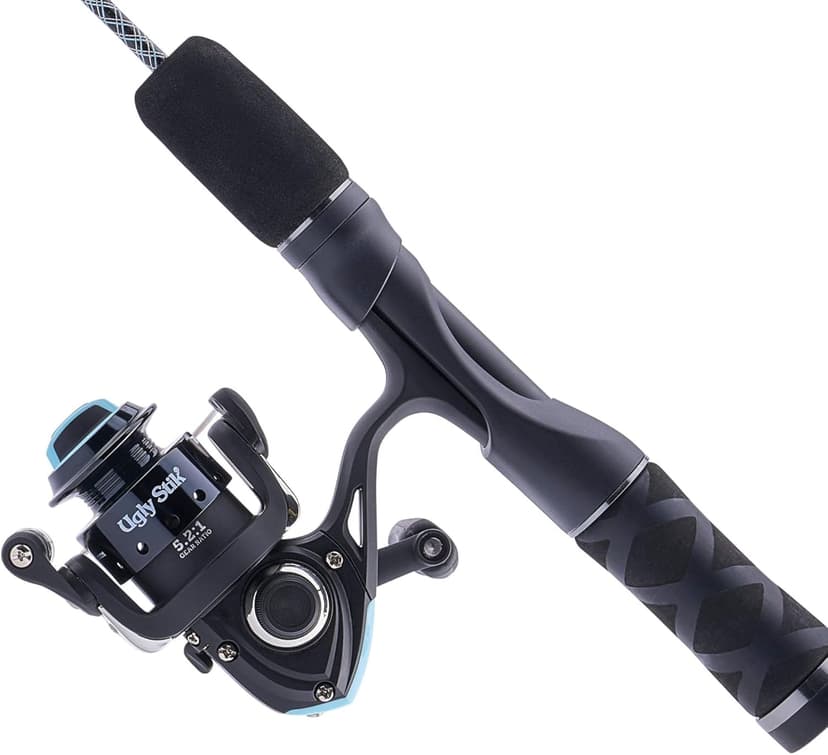 Ugly Stik GX2 Ice Spinning Reel and Fishing Rod Combo